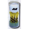 Golf Combo Tube Pack w/ Ball & 9 Tees (2 1/8")